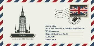 Postal Address in the UK